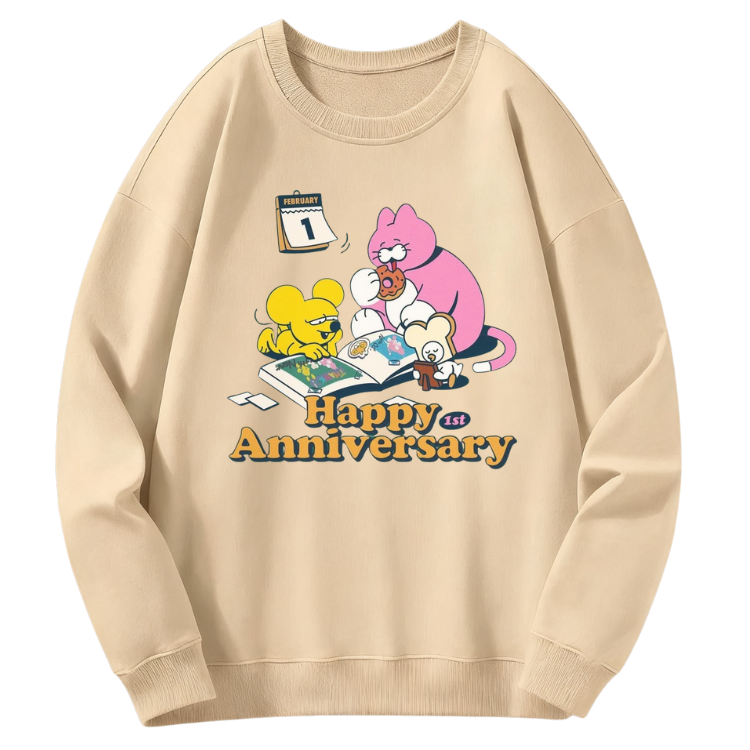 Happy Anniversary Sweatshirt - Image 4