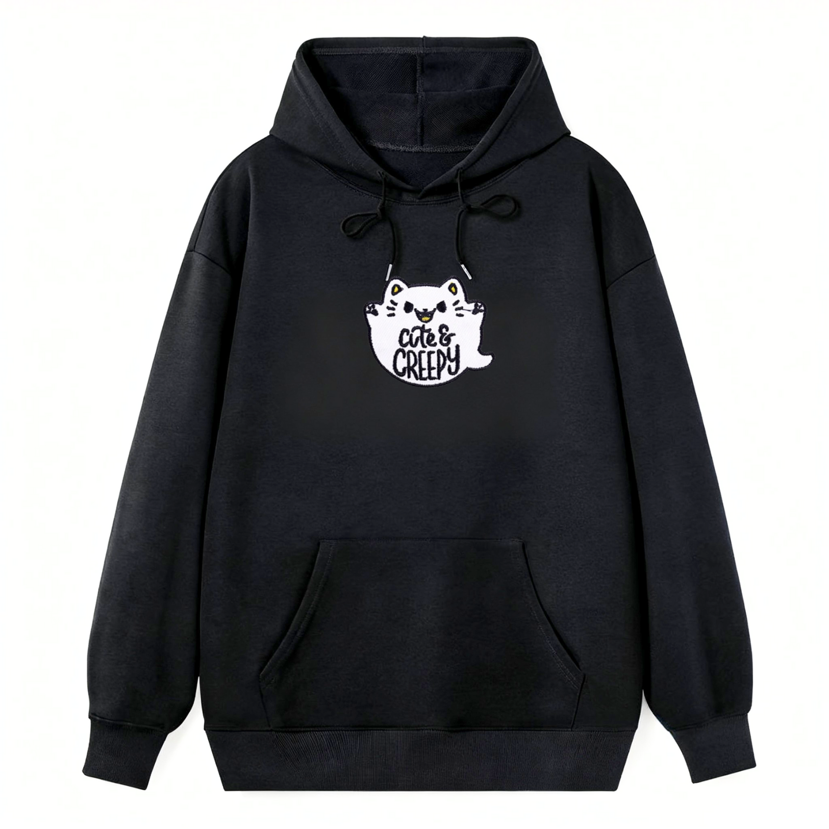 Cute & Creepy Ghost Cat Classic Hoodie