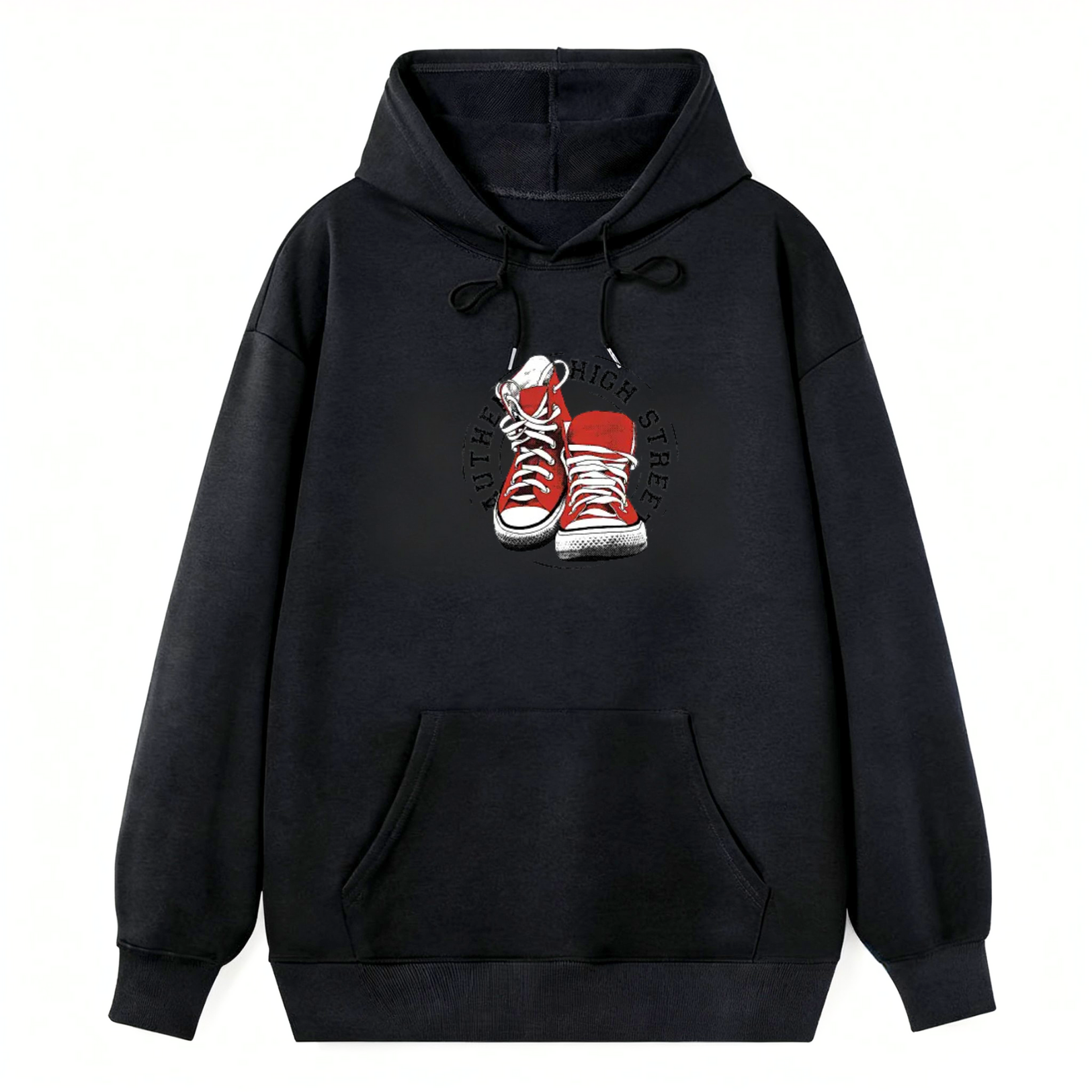 Red Sneakers Street Classic Hoodie - Image 4