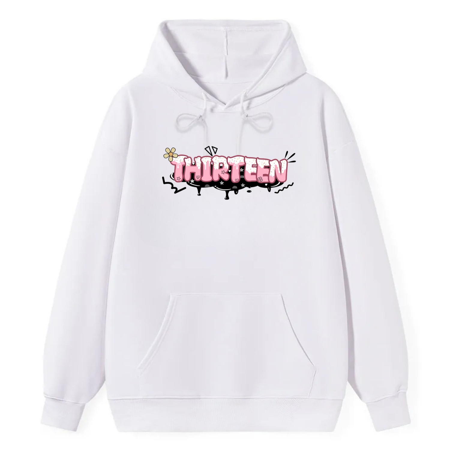 Thirteen Graffiti Classic Hoodie - Image 3