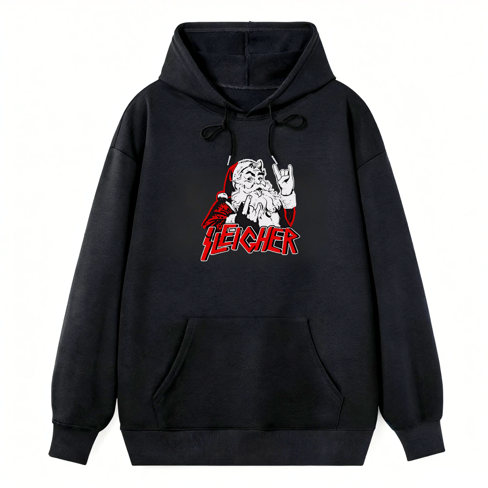 Lecher Santa Classic Hoodie - Image 4