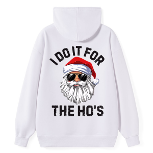 Santa Ho's Funny Christmas Classic Hoodie