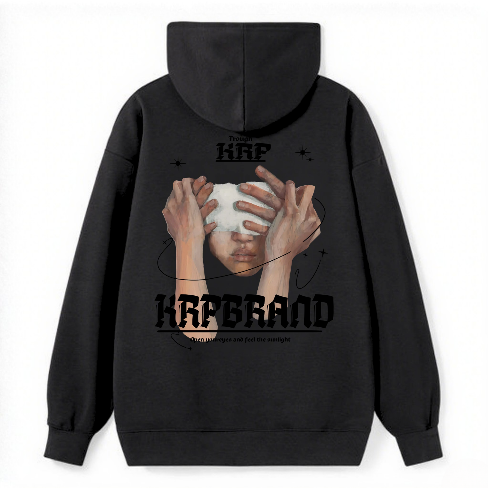 Krp Brand Artistic Graphic Classic Hoodie - Image 3