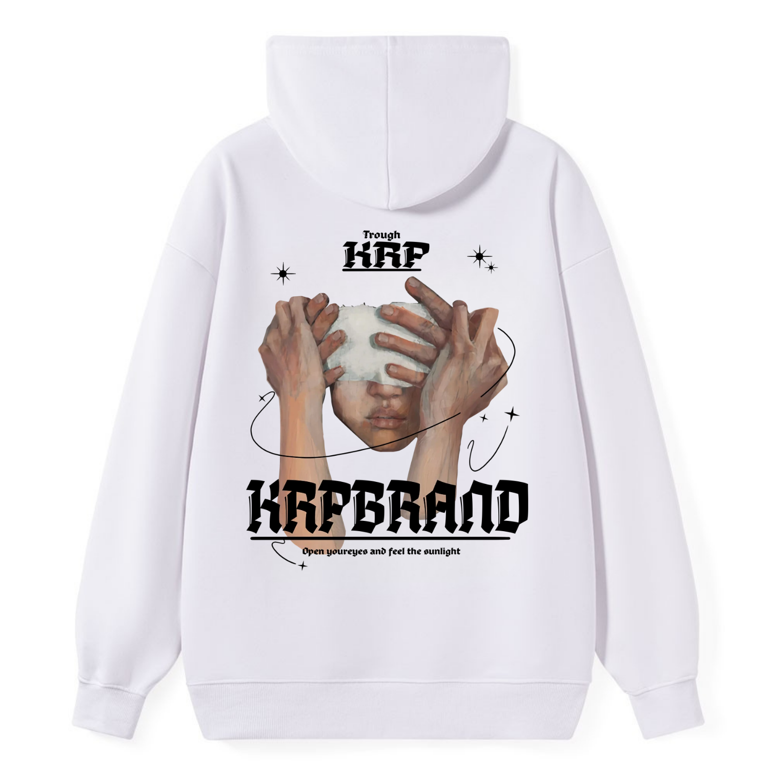 Krp Brand Artistic Graphic Classic Hoodie - Image 4