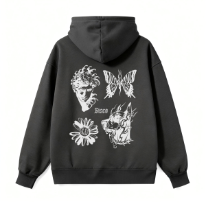 Bisco Art Collage Classic Hoodie